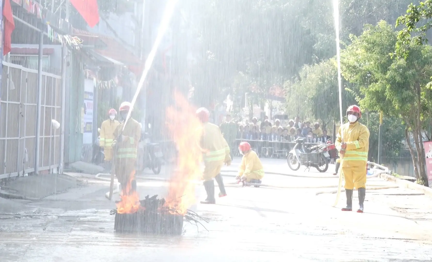 Huyện Thanh Oai thành lập 51 Tổ liên gia an toàn phòng cháy chữa cháy