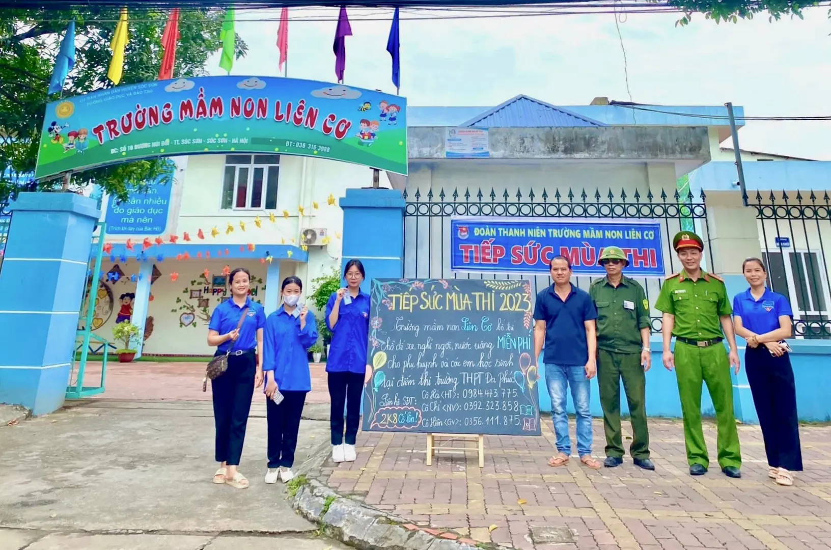 Huyện Sóc Sơn: 200 tình nguyện viên hỗ trợ kỳ thi tuyển sinh lớp 10