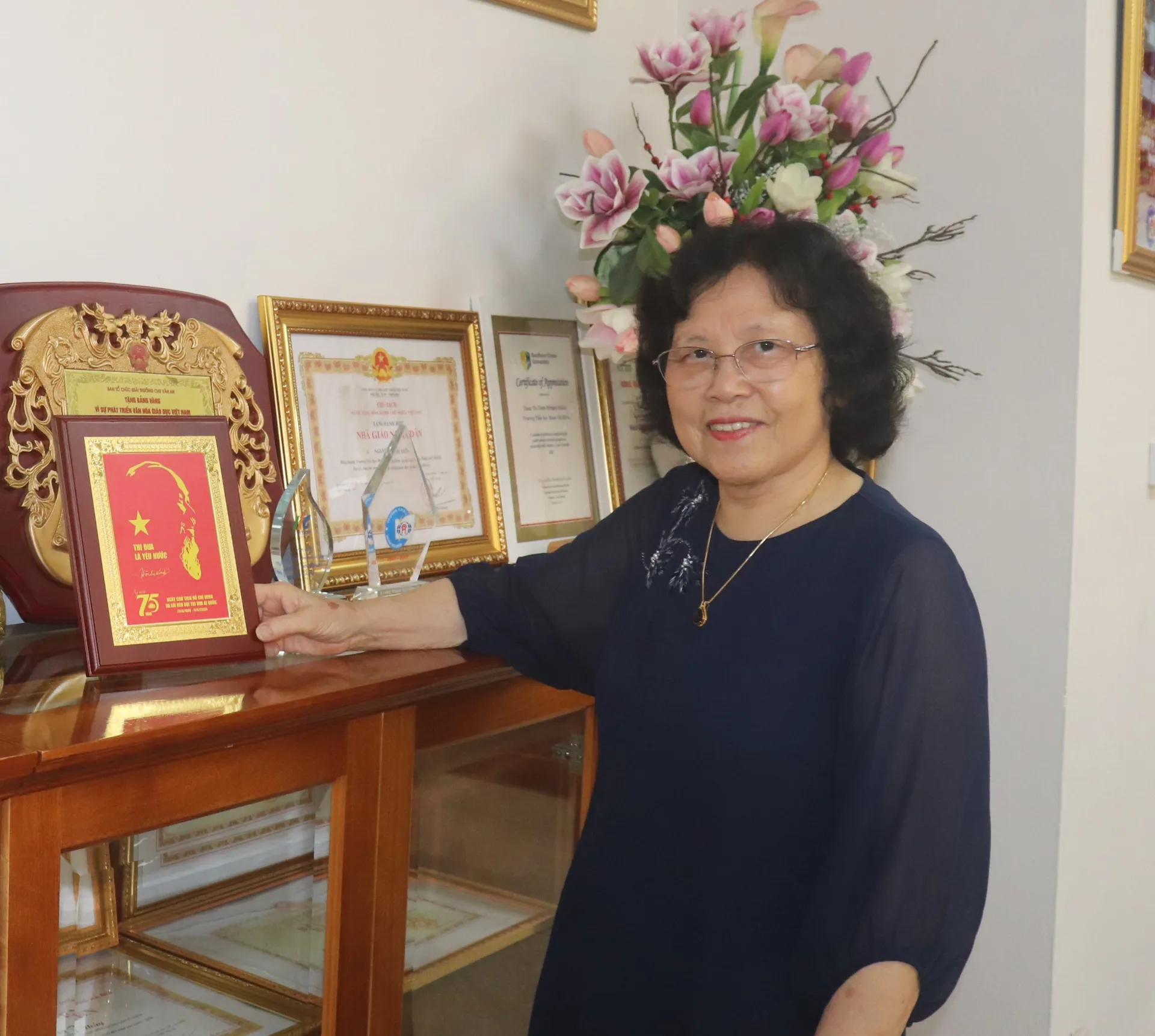 Nhà giáo Nhân dân Nguyễn Thị Hiền: Có tình yêu mới làm tốt được nghề giáo
