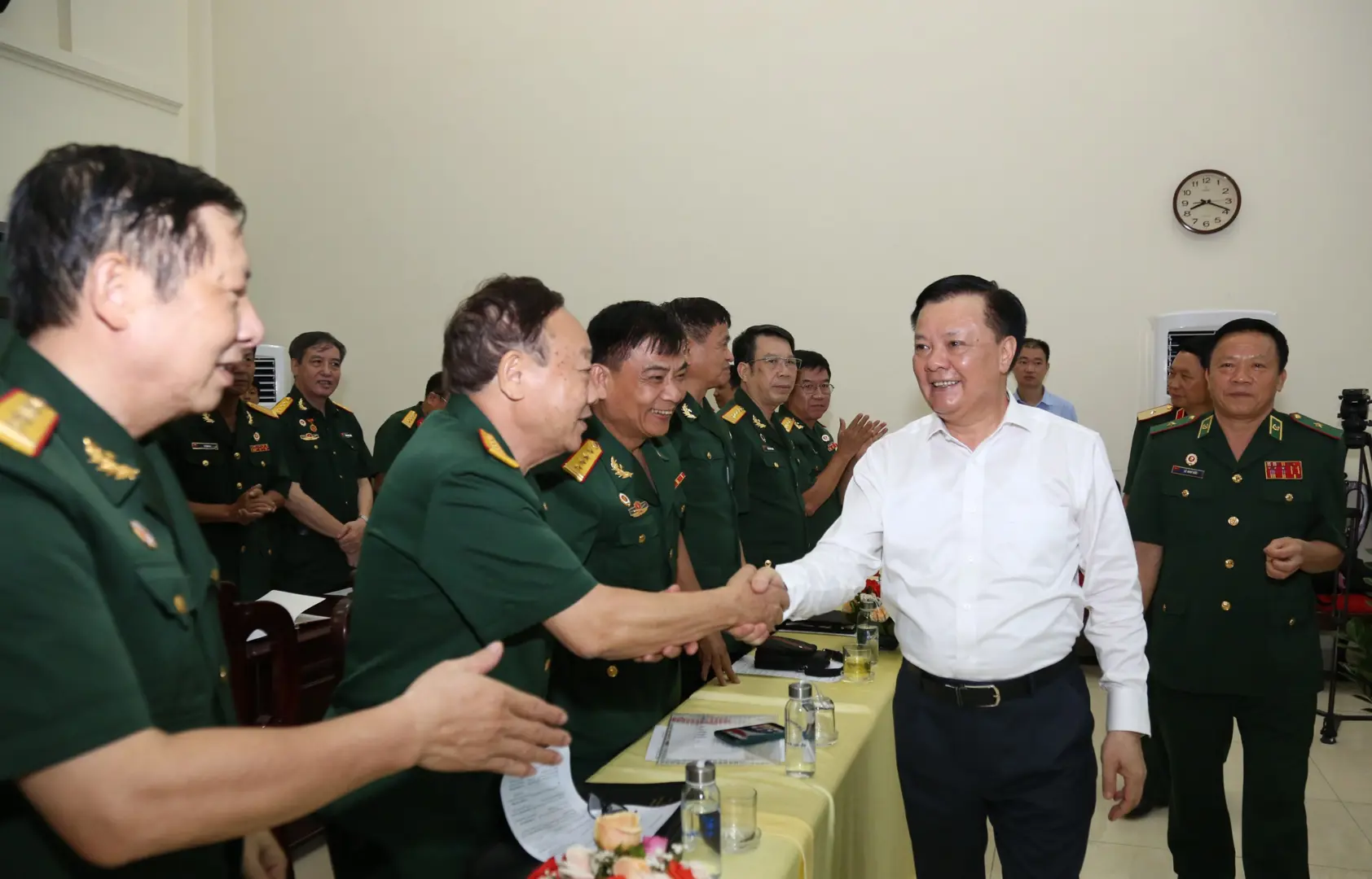 Bí thư Thành ủy: Cựu chiến binh là nòng cốt vận động GPMB Vành đai 4