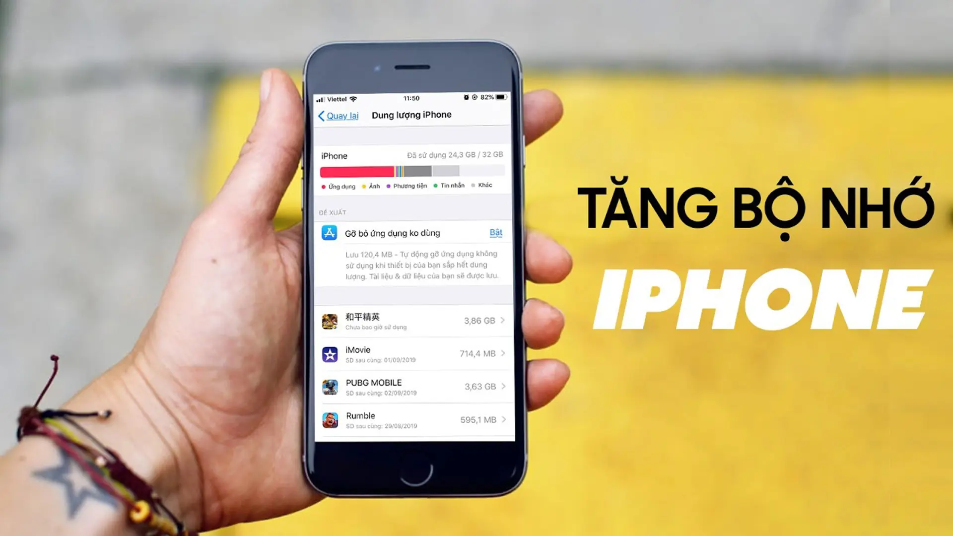 Cách tăng dung lượng lưu trữ iPhone không cần xóa dữ liệu