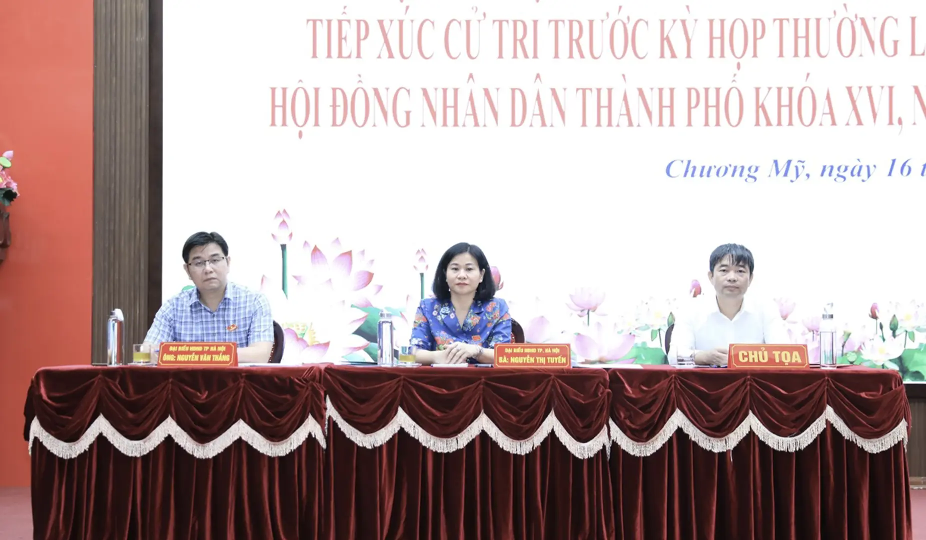 Phó Bí thư Thường trực Thành uỷ: Rà soát, giải quyết kiến nghị của cử tri