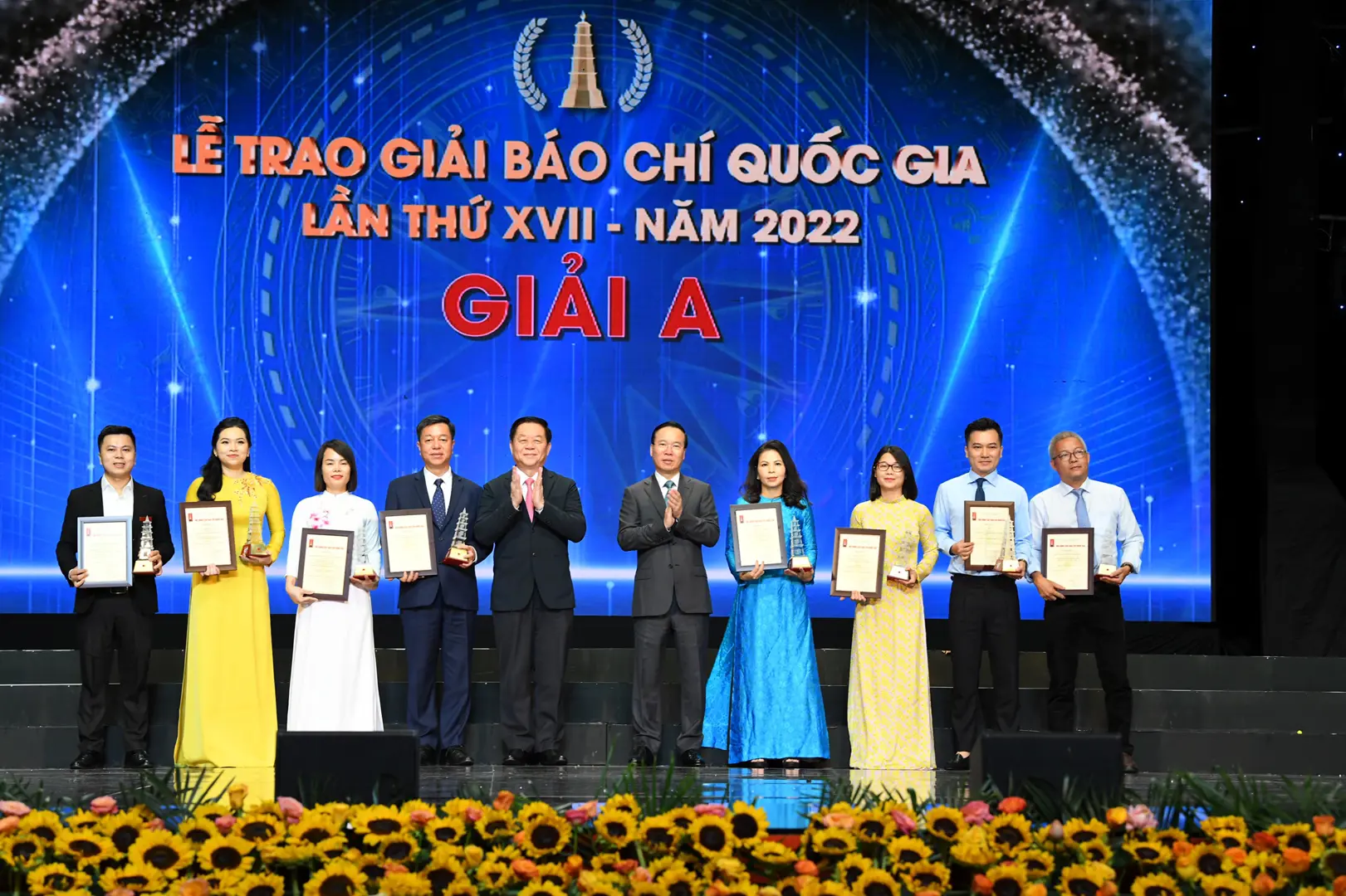 Trao Giải Báo chí Quốc gia lần thứ XVII, năm 2022