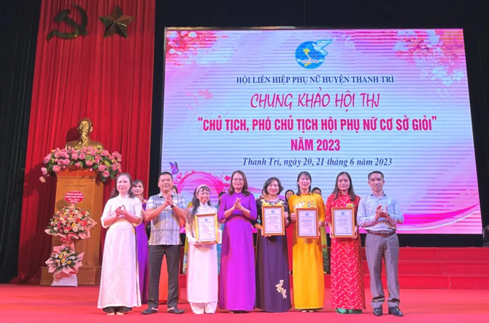 Hội thi Chủ tịch, Phó Chủ tịch Hội Phụ nữ cơ sở giỏi huyện Thanh Trì