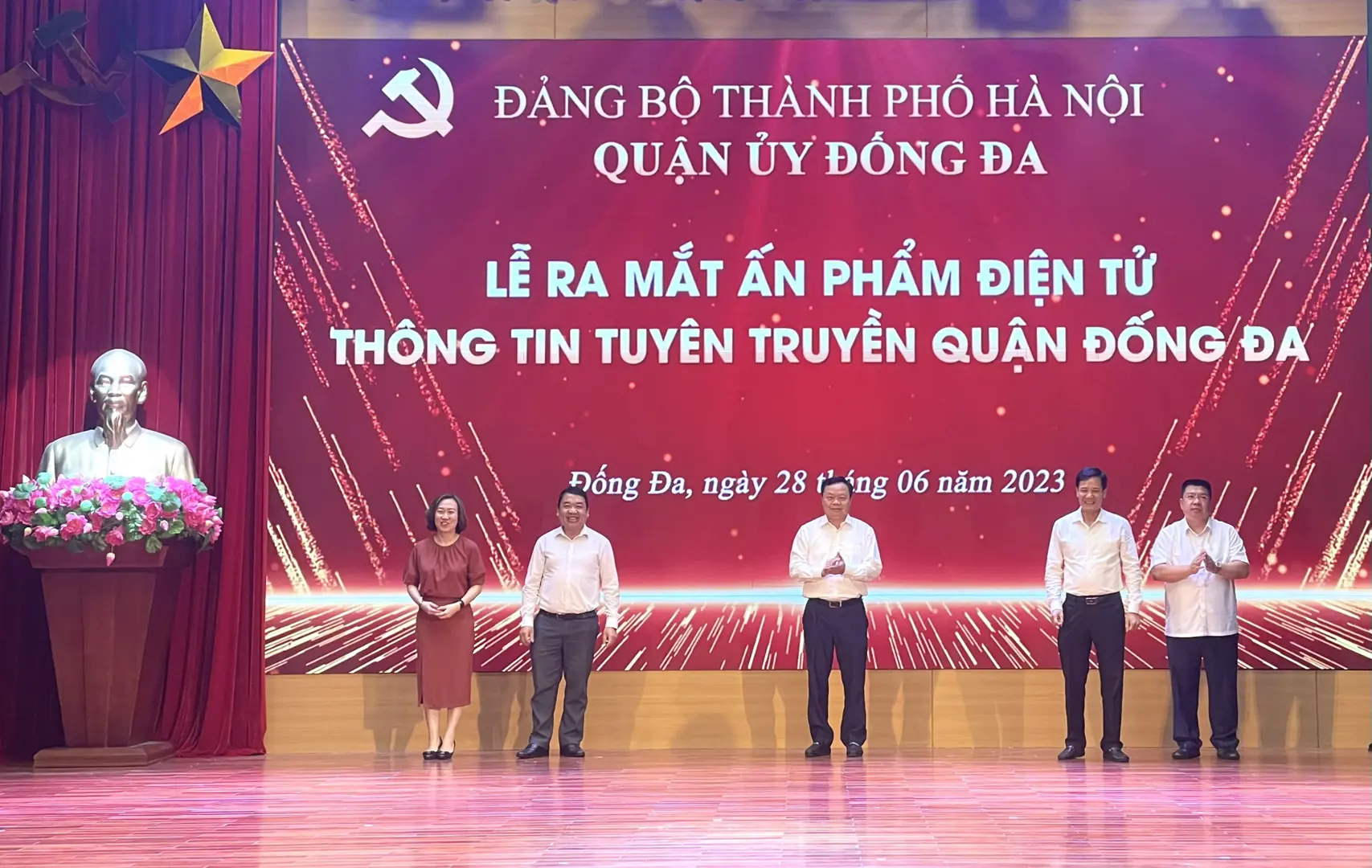 Ra mắt ấn phẩm điện tử “Thông tin tuyên truyền quận Đống Đa”