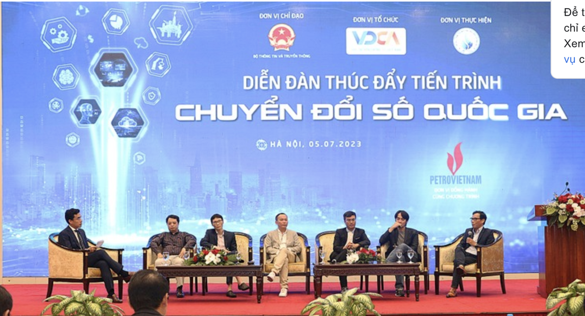 Thúc đẩy tiến trình chuyển đổi số quốc gia trong bối cảnh AI