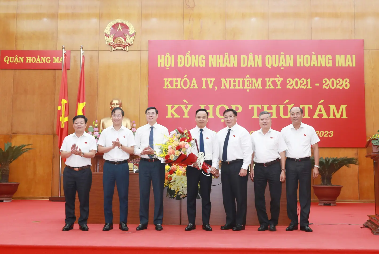 HĐND quận Hoàng Mai họp chuyên đề kiện toàn chức danh lãnh đạo