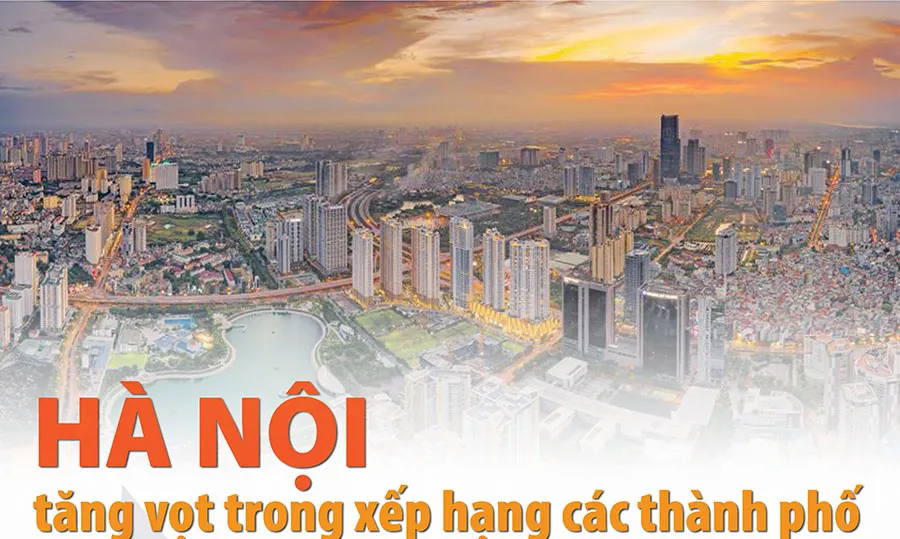 Hà Nội tăng vọt trên bảng xếp hạng thành phố được quan tâm nhất Hè 2023
