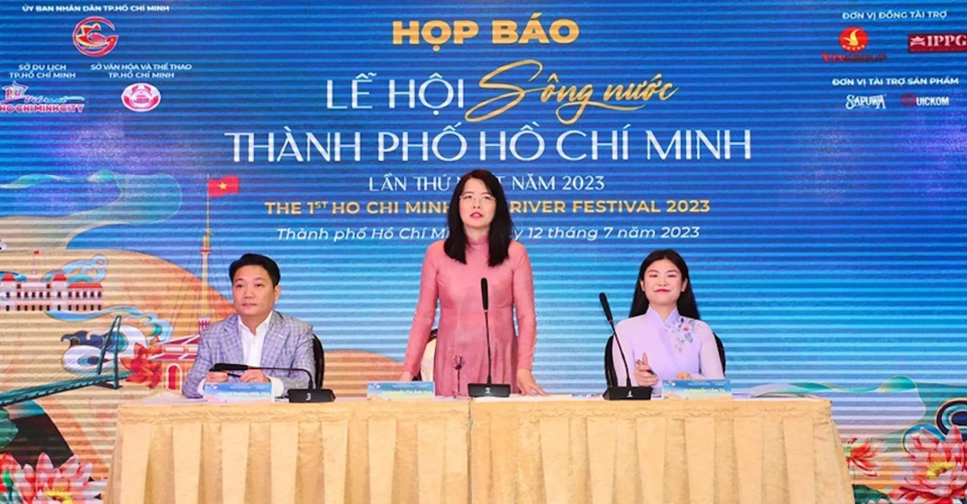 TP Hồ Chí Minh tổ chức show diễn đại thực cảnh trên sông Sài Gòn