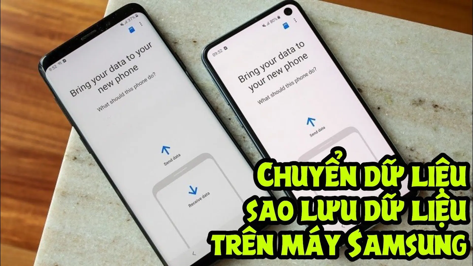 Cách sao lưu dữ liệu trên điện thoại Samsung