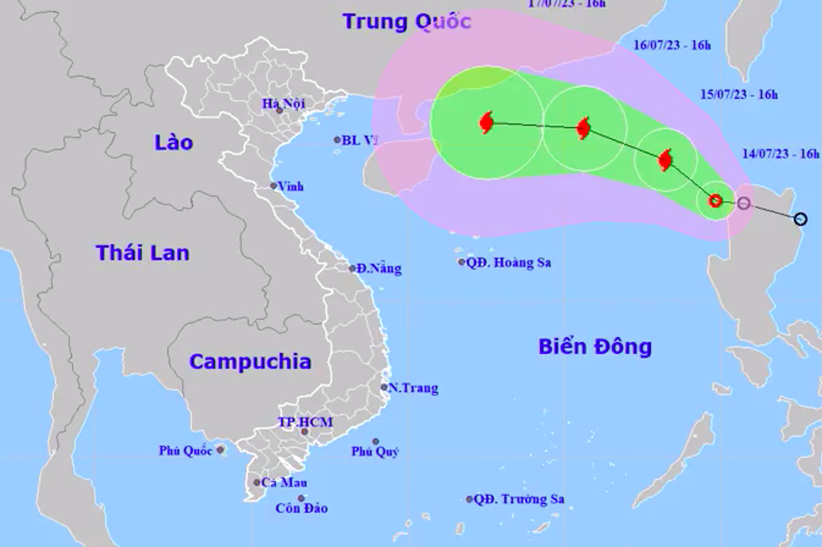 Ngành Công Thương sẵn sàng ứng phó áp thấp nhiệt đới trên Biển Đông