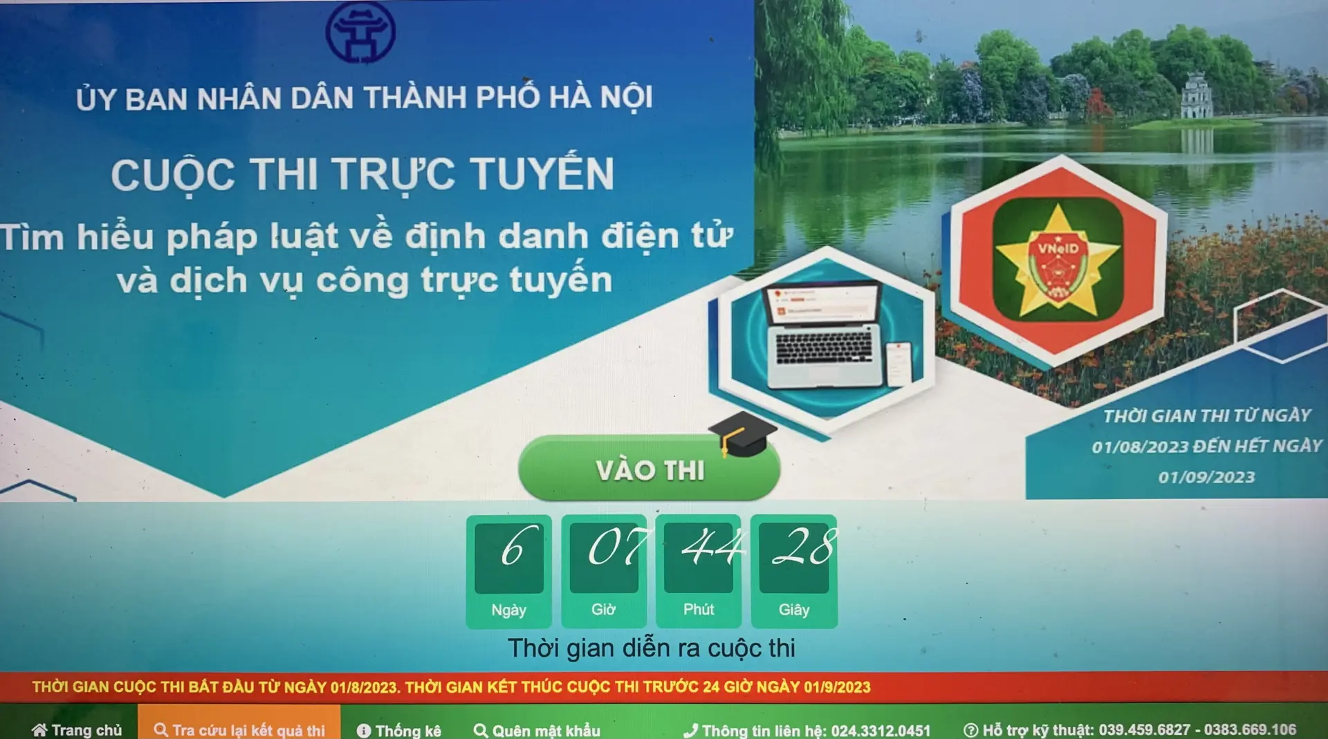 Phát động thi tìm hiểu pháp luật định danh điện tử, dịch vụ công trực tuyến