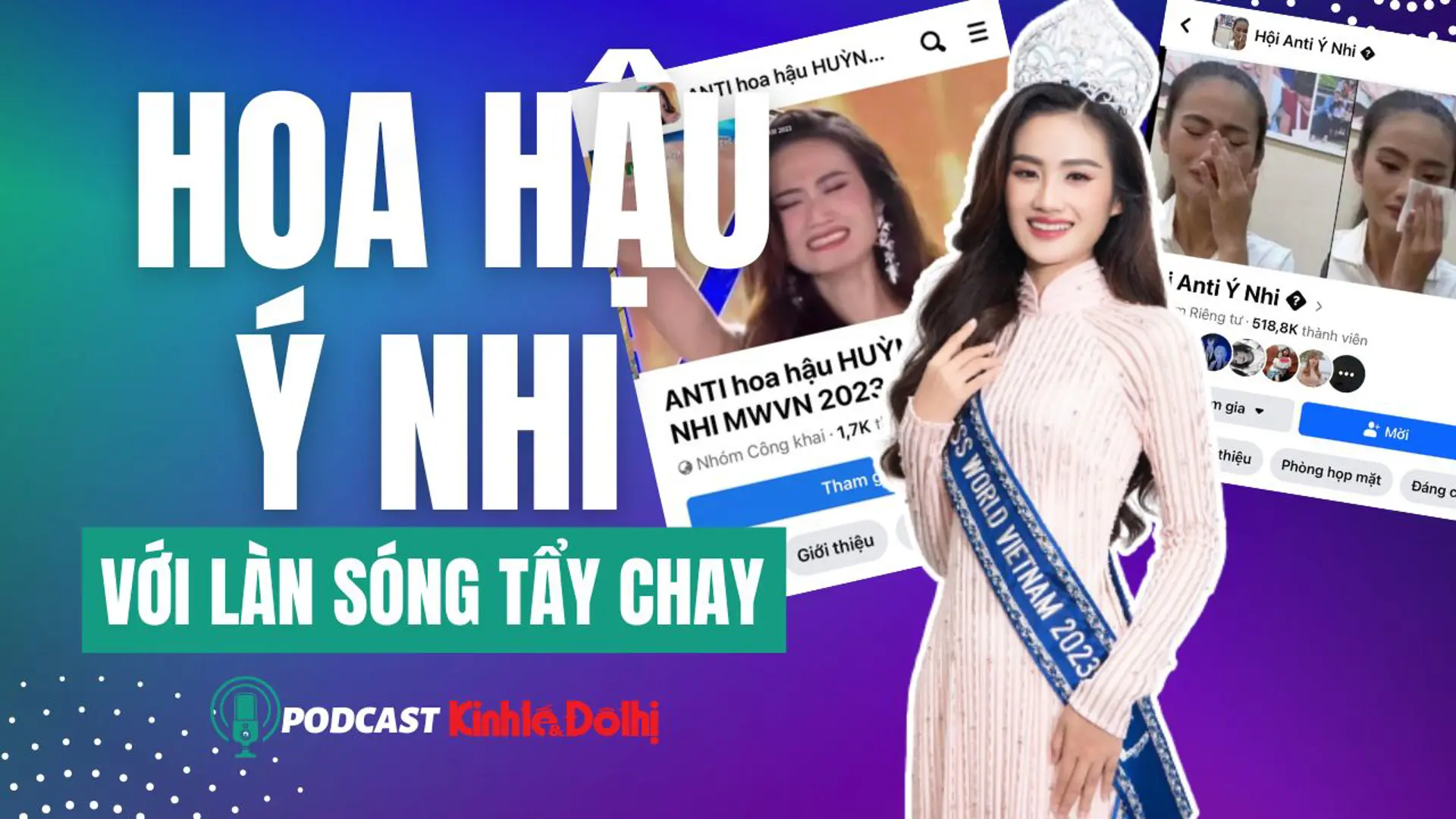 Vì sao vừa đăng quang, Hoa hậu Ý Nhi phải đối mặt làn sóng “tẩy chay”?