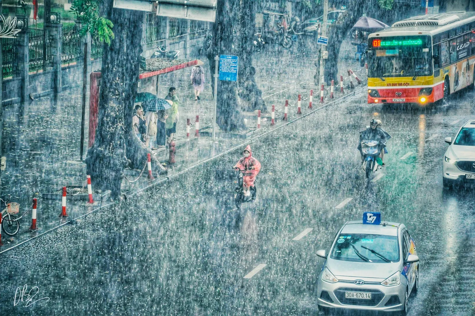 Dự báo thời tiết ngày 6/8/2023: Hà Nội trời mát, có lúc mưa to và dông