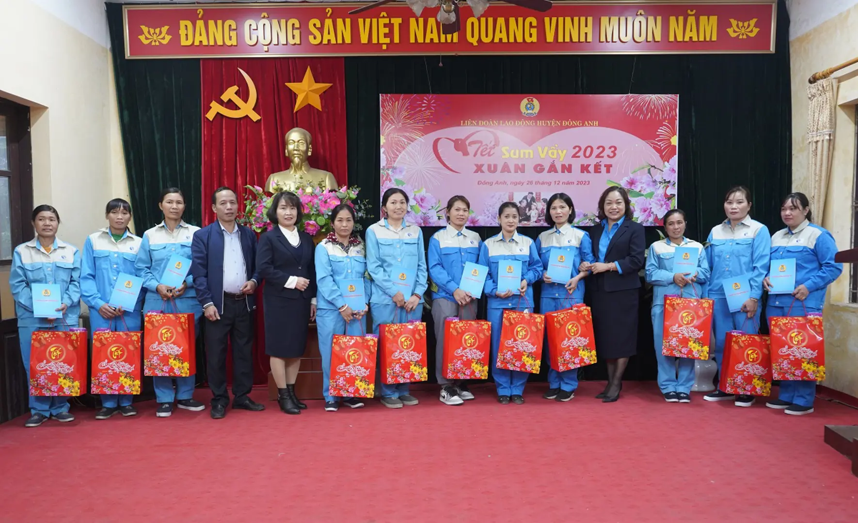 Huyện Đông Anh: Nỗ lực chăm lo cho người lao động