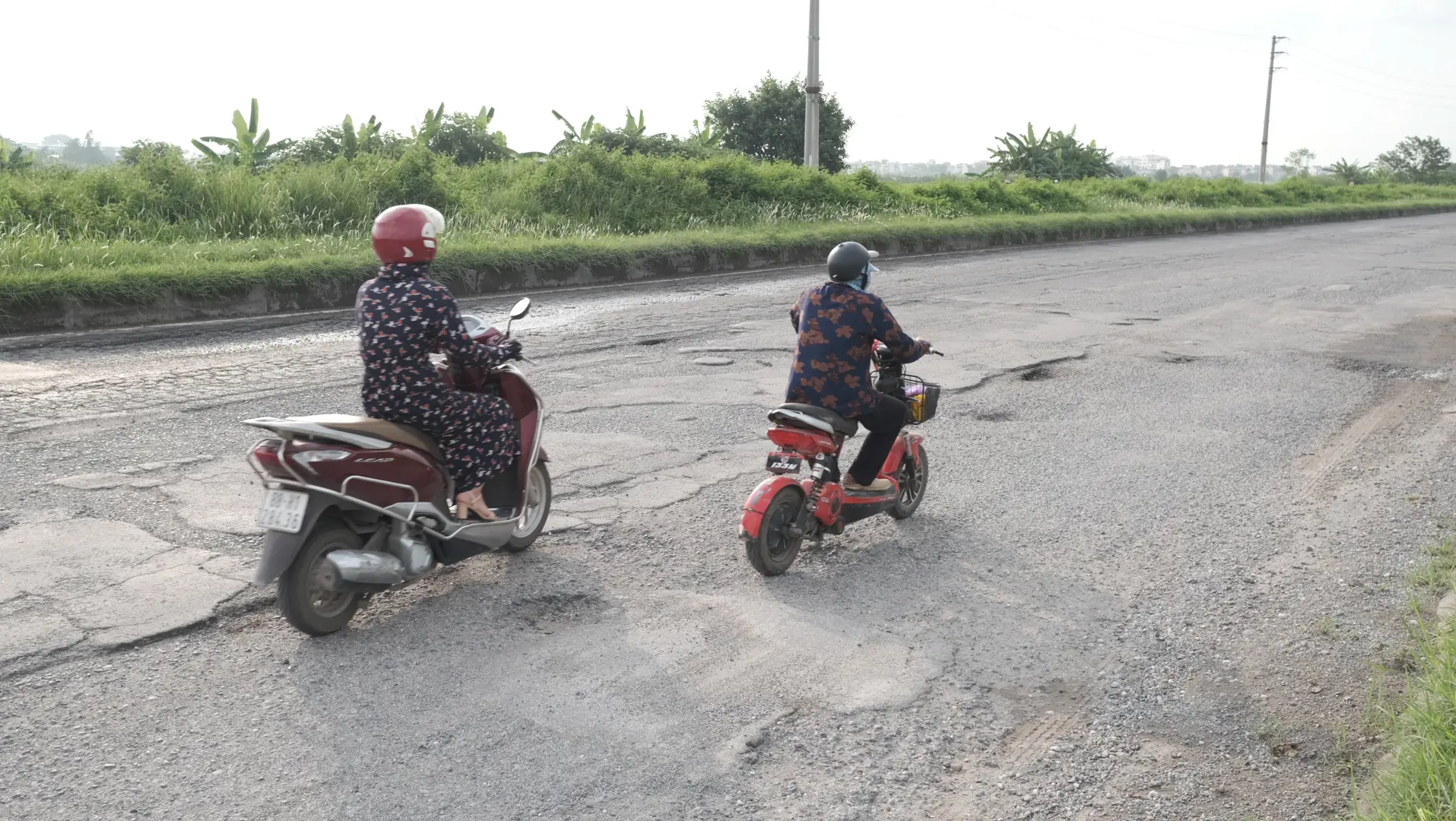 Vĩnh Phúc: Nhiều “cạm bẫy” xuất hiện trên tuyến đường Nguyễn Tất Thành