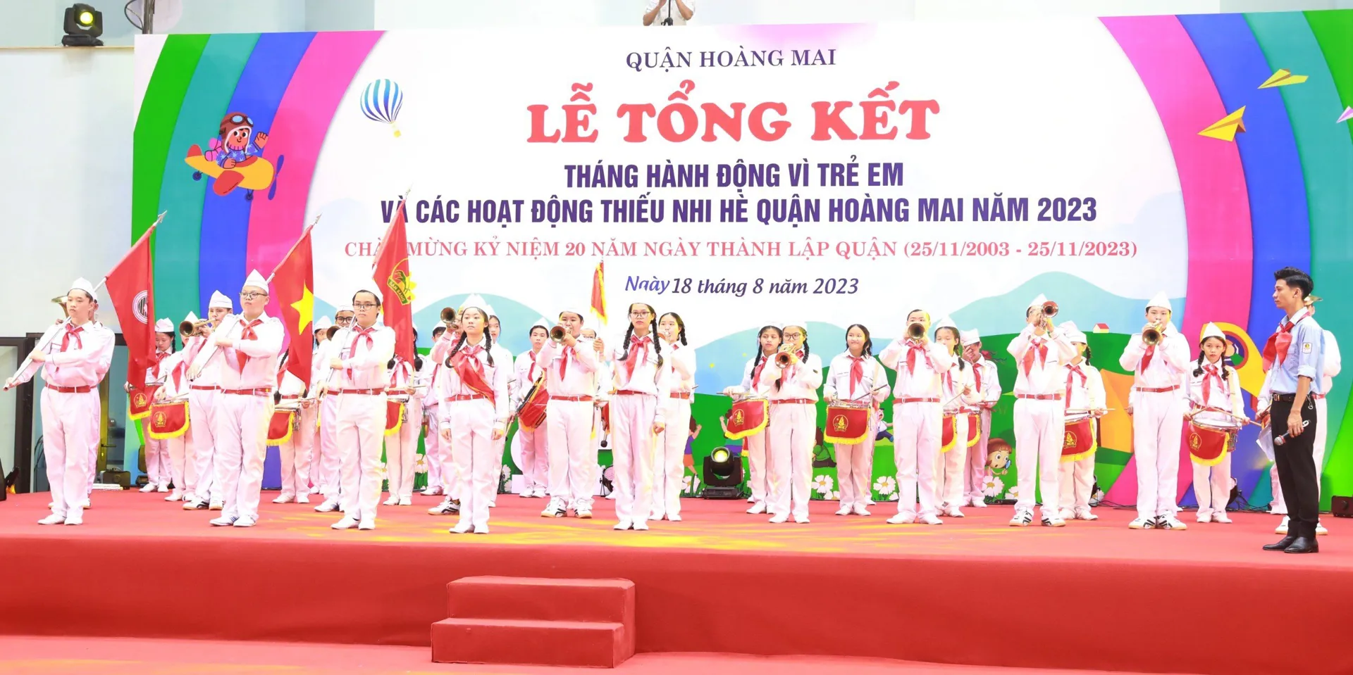 Những điểm sáng trong "Tháng hành động vì trẻ em" trên địa bàn quận Hoàng Mai