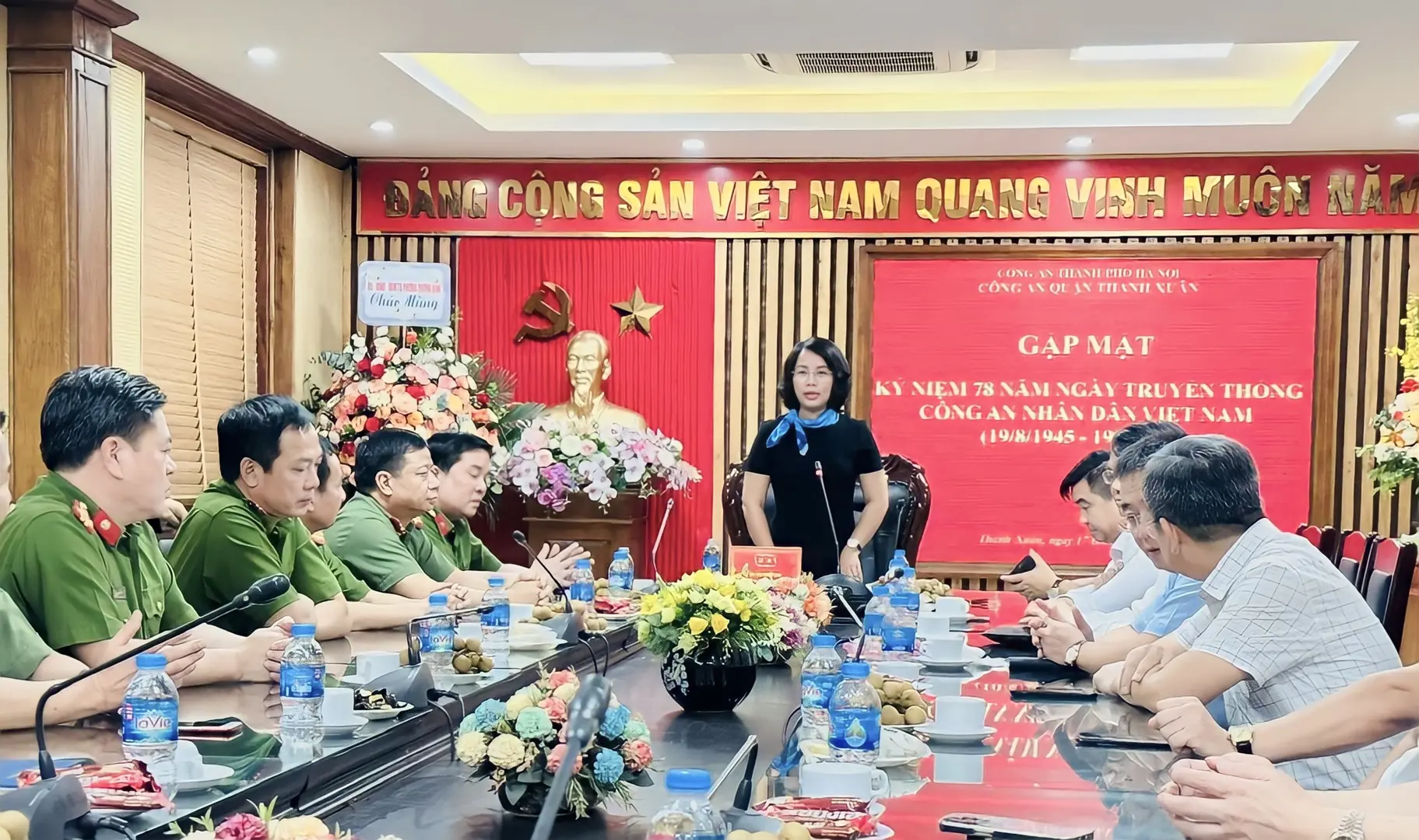 Công an quận Thanh Xuân: Chủ động mở các đợt đấu tranh trấn áp tội phạm