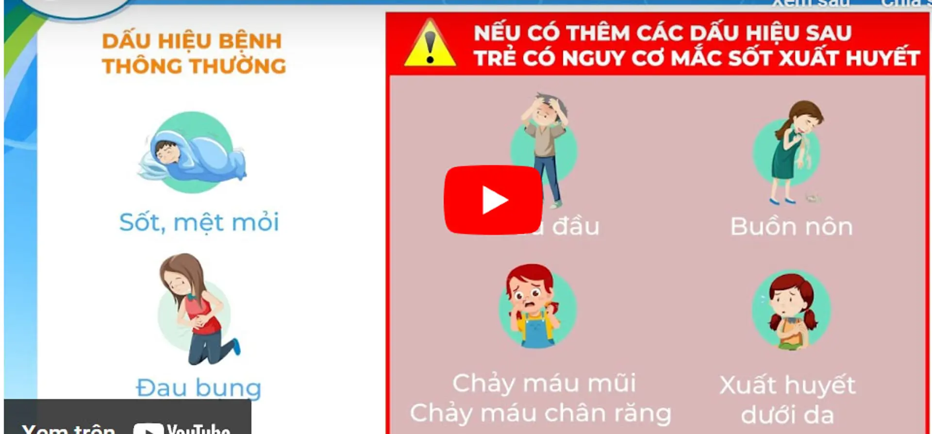 Sốt xuất huyết: Dấu hiệu và cách phòng tránh cho trẻ