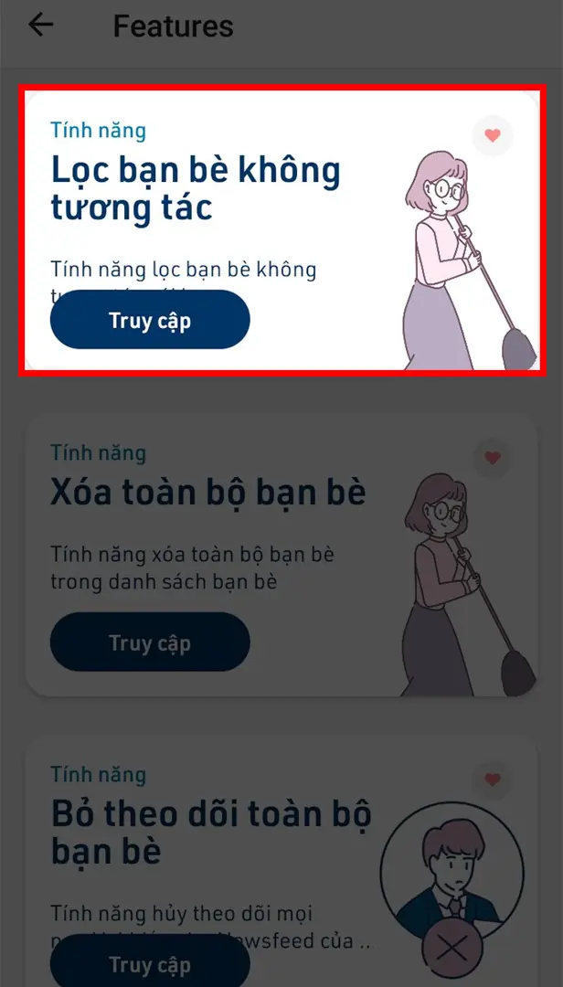 Cách lọc bạn bè không tương tác trên Facebook 