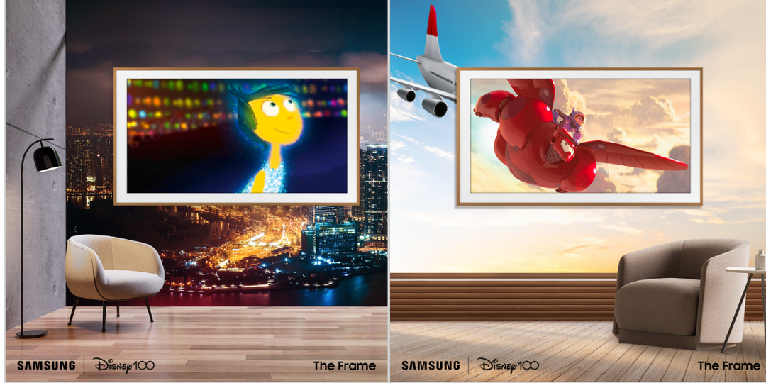 Samsung kỷ niệm 100 năm thành lập Disney với The Frame phiên bản đặc biệt