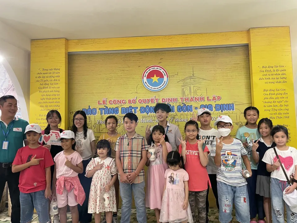 Bảo tàng Biệt động Sài Gòn – Gia Định thu hút thiếu niên tham quan