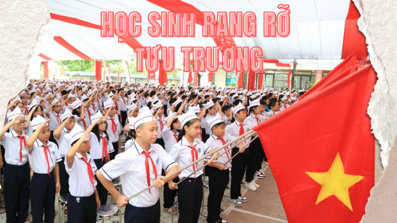 Học sinh Hà Nội hân hoan trong ngày tựu trường
