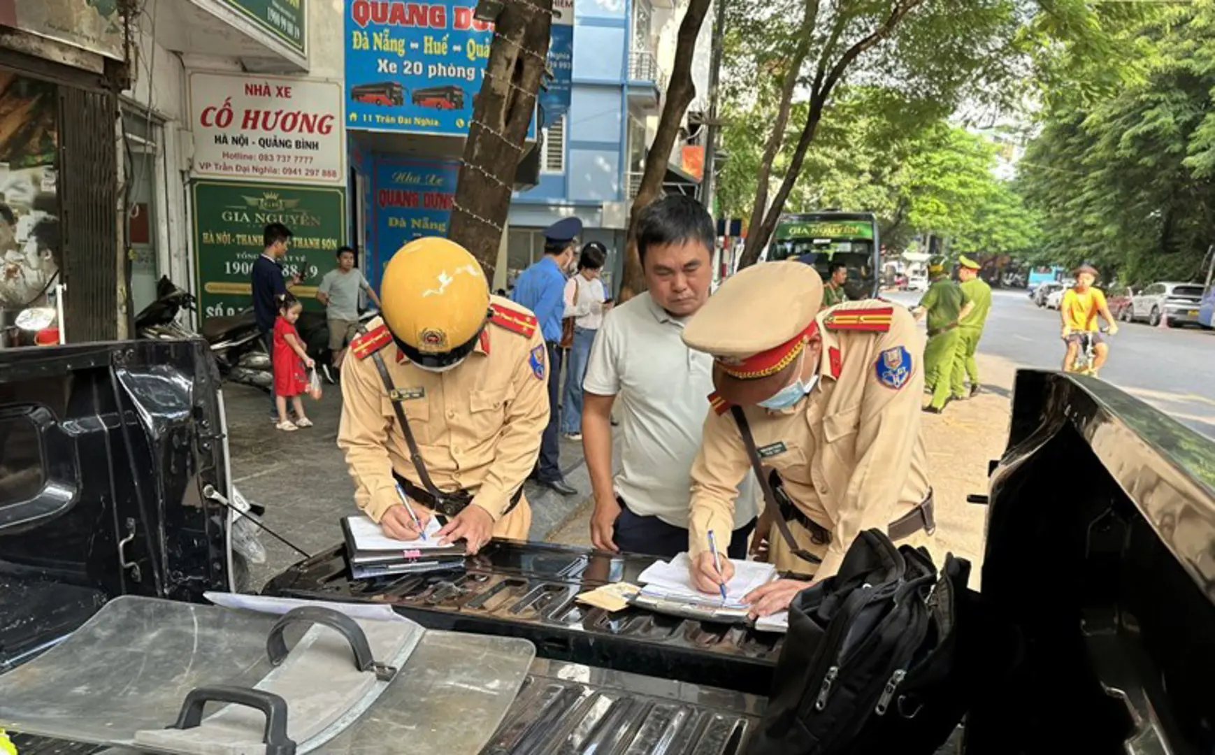 Công an Hà Nội xử lý 248 trường hợp vi phạm Luật Giao thông đường bộ