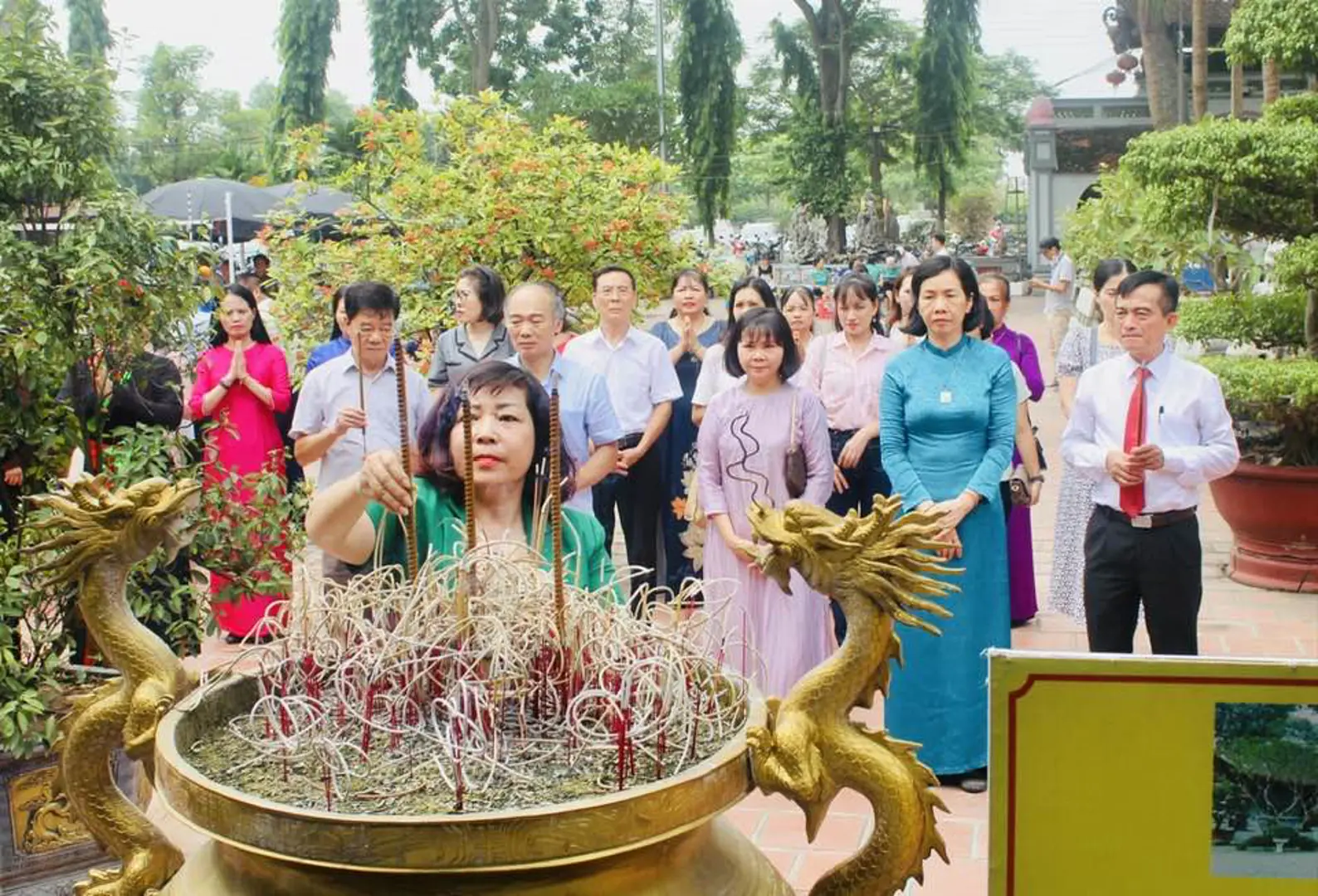 Tưởng niệm 906 năm ngày mất của Hoàng thái hậu Ỷ Lan tại Gia Lâm