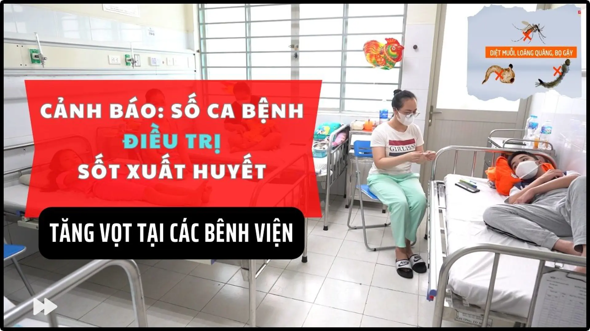 Cảnh báo: Số ca bệnh điều trị sốt xuất huyết tăng vọt tại các bệnh viện