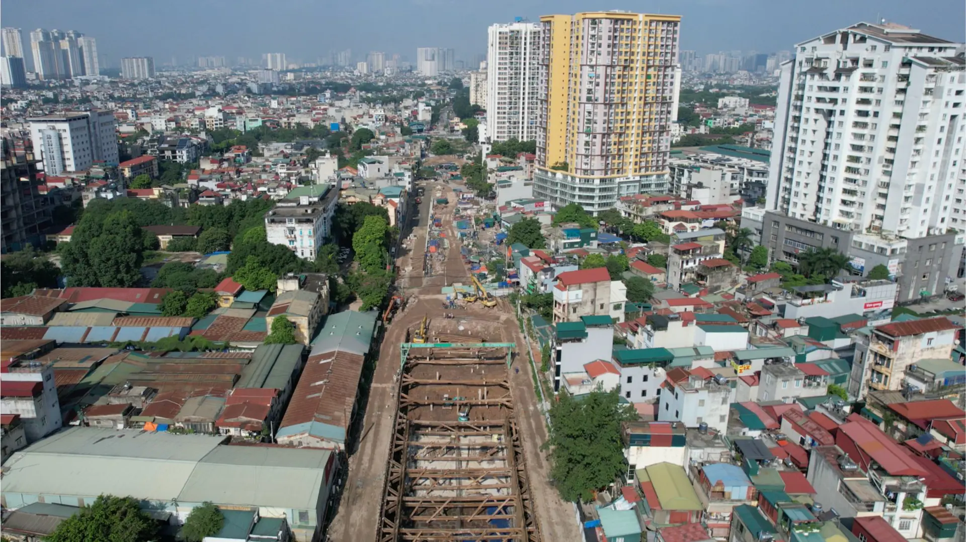 Hà Nội: Hầm chui Kim Đồng có nguy cơ chậm tiến độ