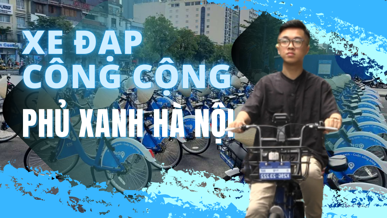 Xe đạp công cộng - nét đẹp trong đô thị văn minh