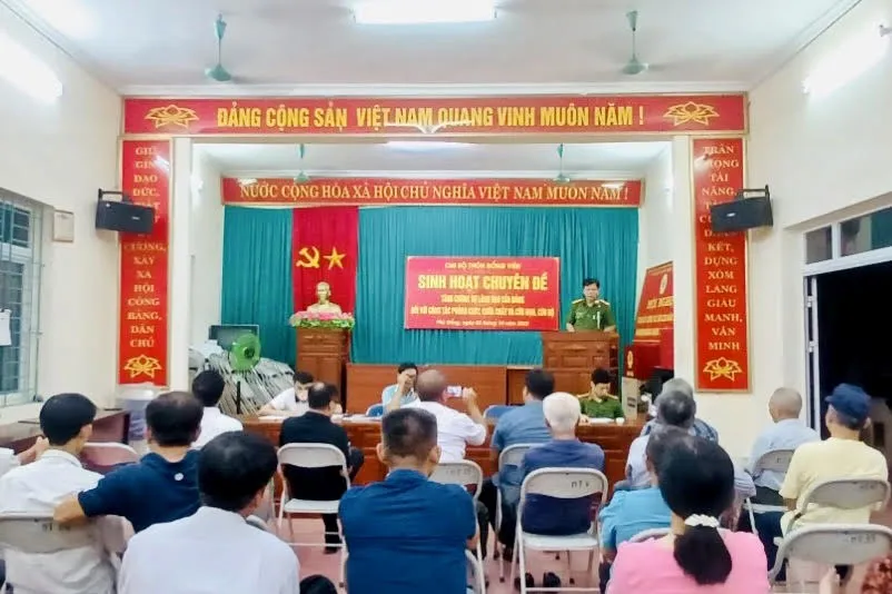 Phát huy vai trò chi bộ trong lãnh đạo thực hiện công tác PCCC&CNCH