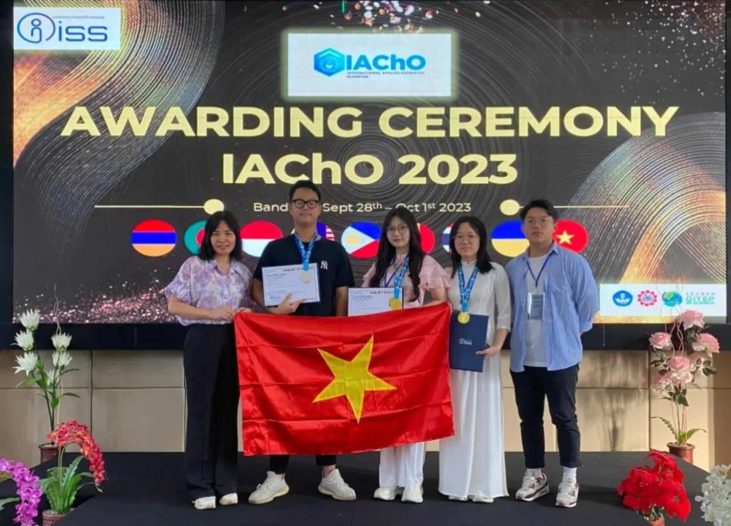 Học sinh Hà Nội giành 3 Huy chương Olympic Hóa học ứng dụng quốc tế