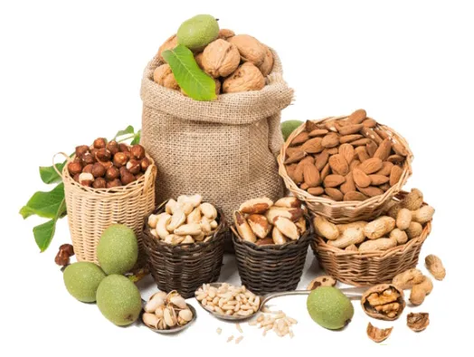 Lợi ích tuyệt vời của các loại hạt với sức khỏe