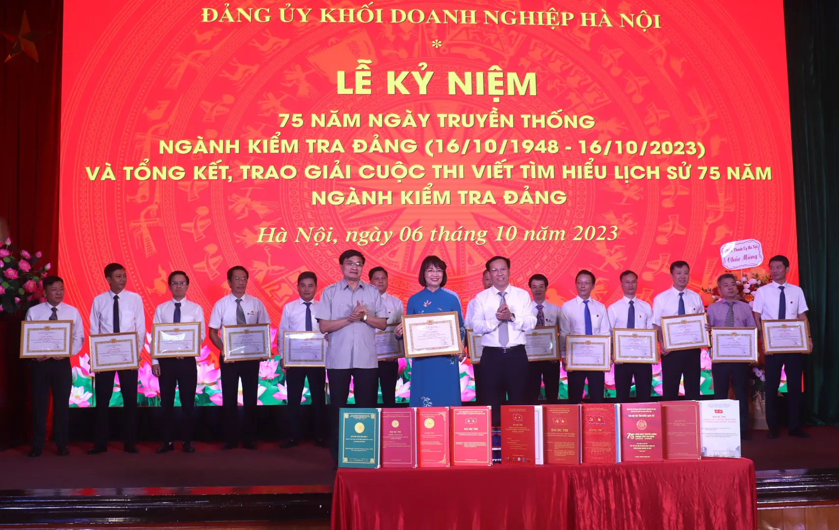 Đảng ủy Khối doanh nghiệp Hà Nội thực hiện tốt công tác kiểm tra, giám sát