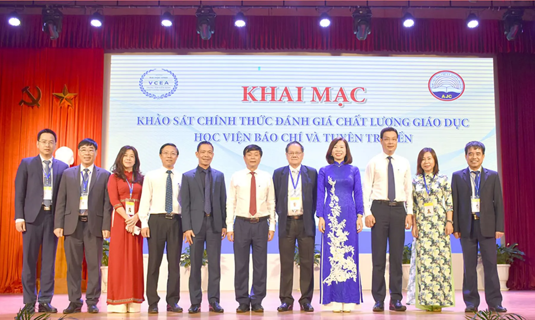 Khai mạc khảo sát đánh giá chất lượng Học viện Báo chí và Tuyên truyền