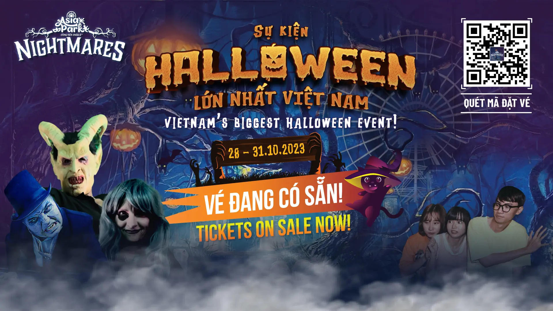 Đâu là tọa độ “ma quái” nhất Đà Nẵng mùa Halloween 2023?