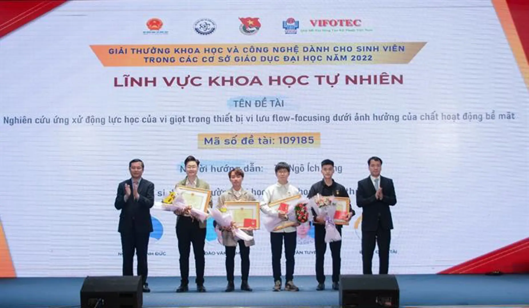 Công bố 85 đề tài chung khảo xét tặng giải thưởng Khoa học công nghệ 2023