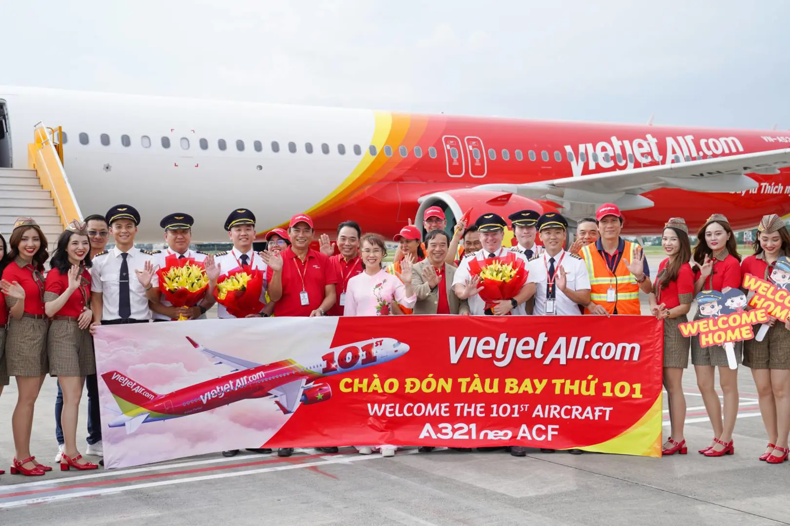 Vietjet đón tàu bay thứ 101