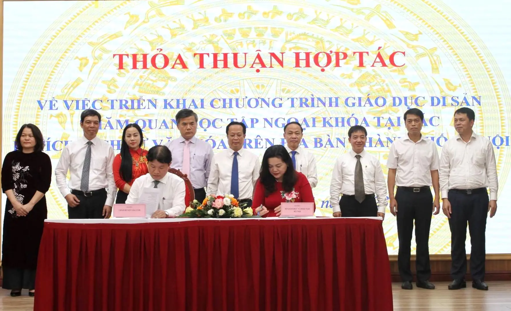 Đẩy mạnh hoạt động giáo dục di sản trong các trường học Hà Nội