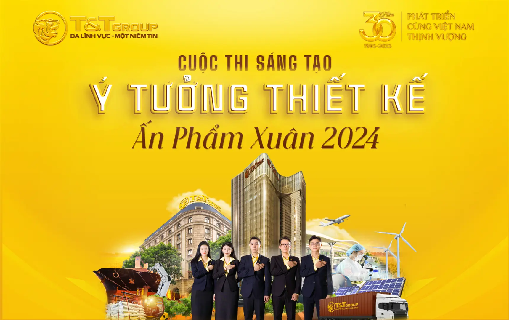 T&T Group gia hạn sáng tạo ý tưởng, thiết kế ấn phẩm Xuân 2024