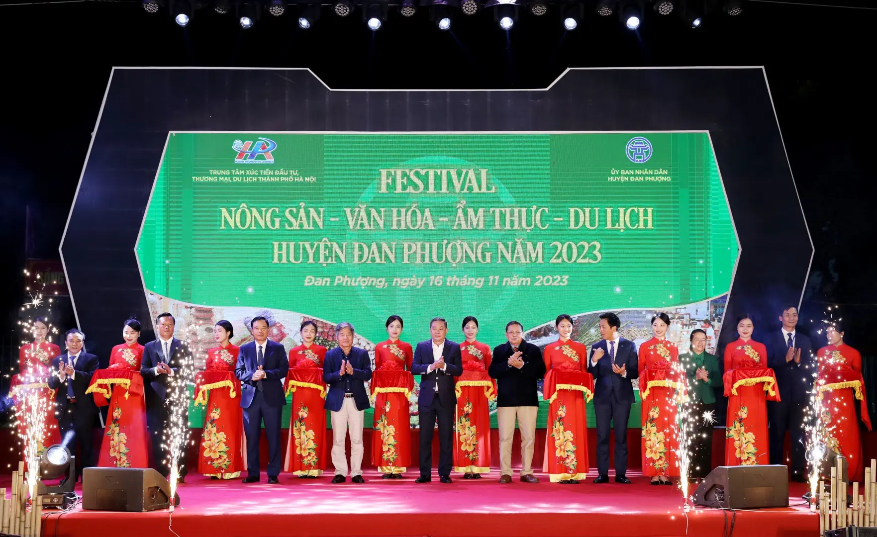 Khai mạc “Festival Nông sản - Văn hóa - Ẩm thực - Du lịch huyện Đan Phượng năm 2023”