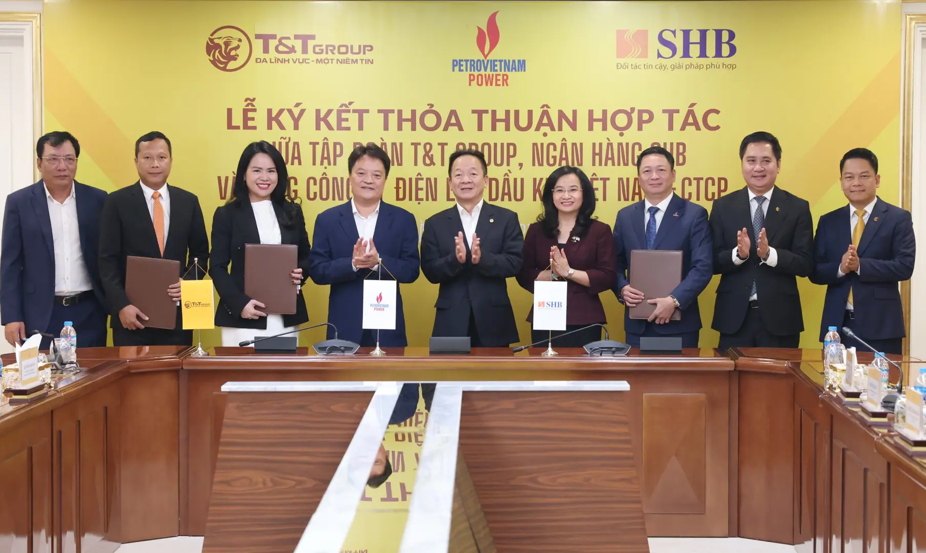 T&T Group, SHB và PV Power ký kết thỏa thuận hợp tác toàn diện