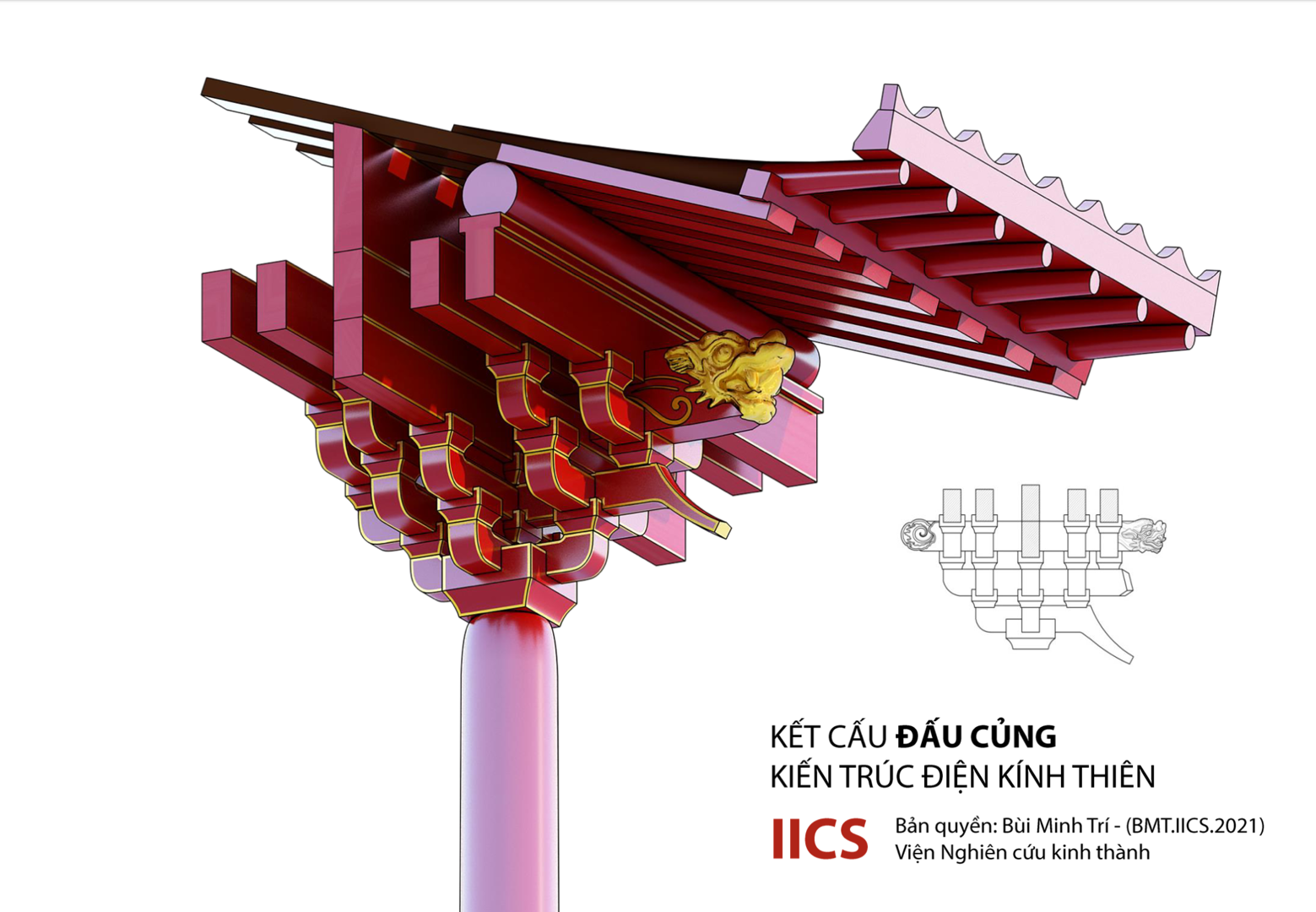 Giải mã bí ẩn kiến trúc điện Kính Thiên