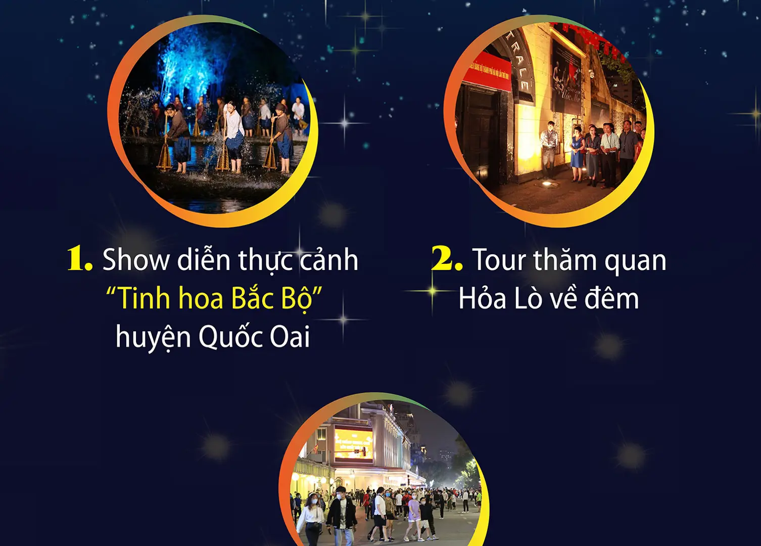 15 sản phẩm du lịch đêm Hà Nội