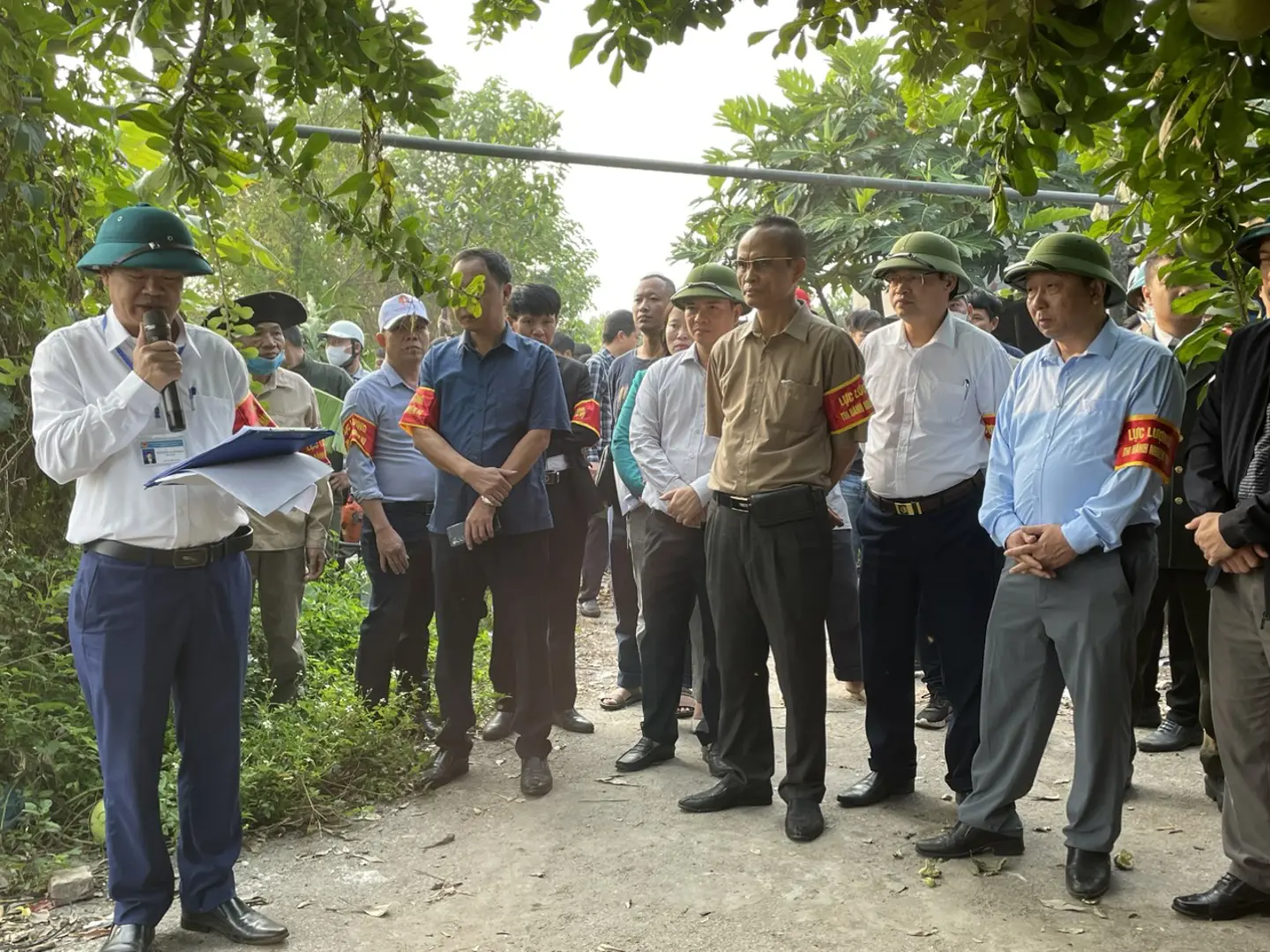 Thường Tín cưỡng chế thu hồi 13.584m2 đất nông nghiệp liên quan đường Vành đai 4