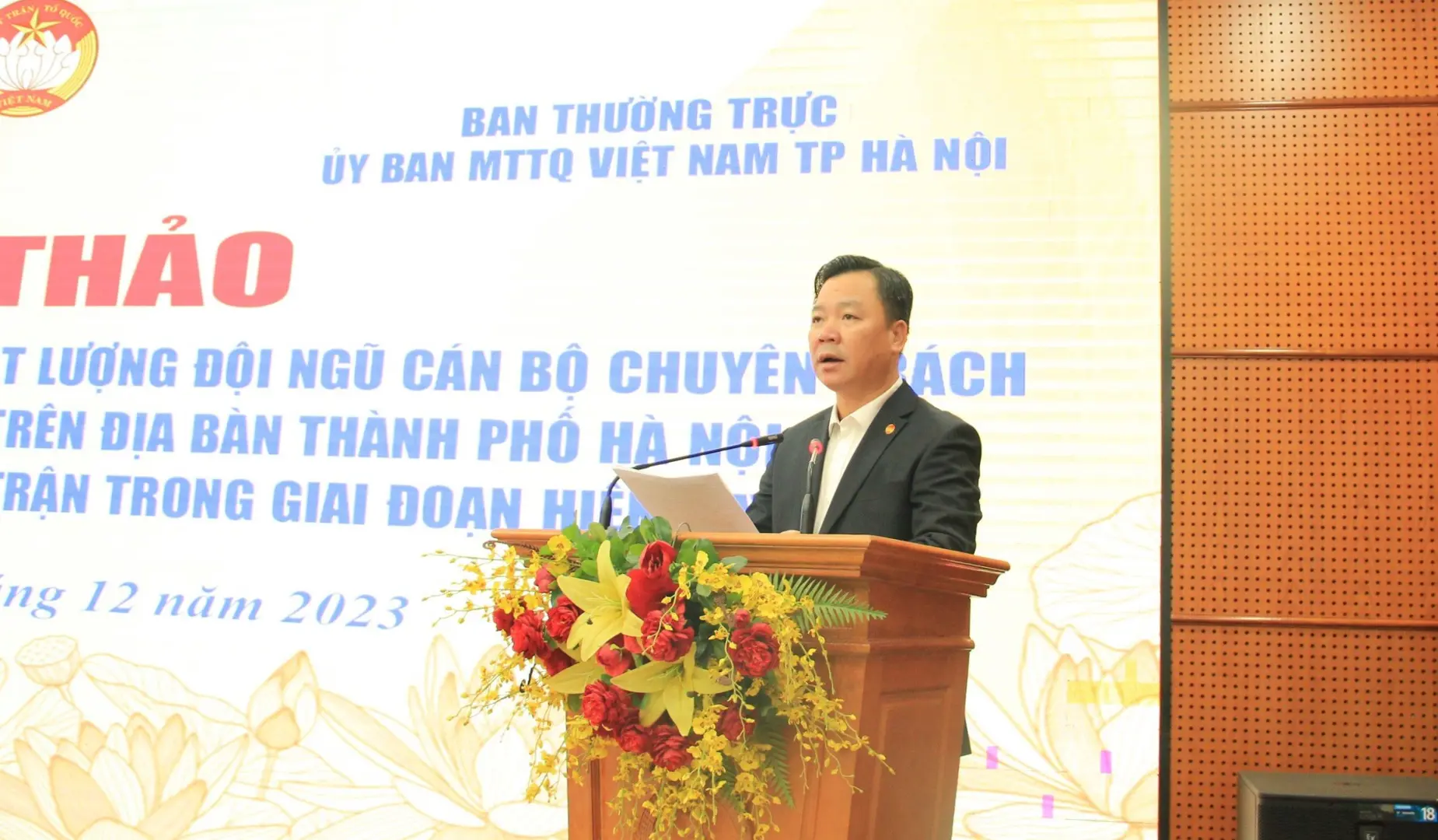 Nâng chất lượng cán bộ Mặt trận: Khắc phục hạn chế từ trong nhận thức 