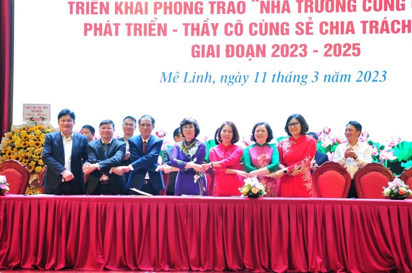 Long Biên - Mê Linh hỗ trợ phát triển giáo dục, đào tạo