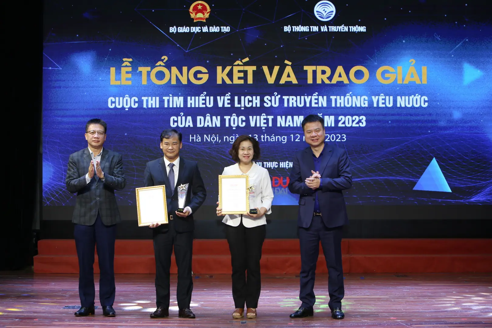 Ngành giáo  dục Hà Nội giành giải cao tại cuộc thi tìm hiểu lịch sử 2023